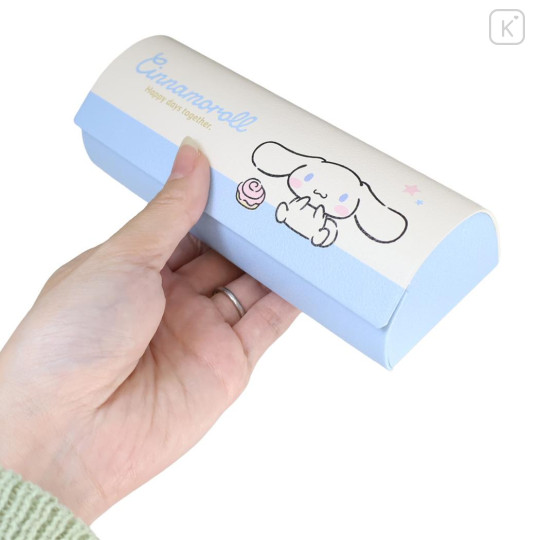 Japan Sanrio Glasses Case - Cinnamoroll : Happy Days - 3