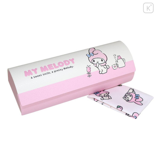 Japan Sanrio Glasses Case - My Melody : Sweet Smile - 1