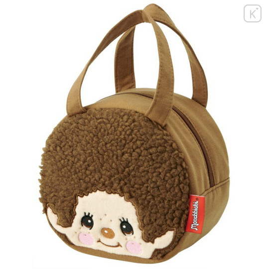 Japan Monchhichi Fluffy Novelty Handbag - Smile - 1