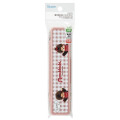Japan Monchhichi Chopsticks 18cm & Spoon with Case - Gingham Brown - 4