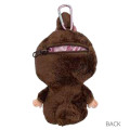 Japan Monchhichi Mascot Holder Mini Plush Pouch - Monchhichi-chan - 2