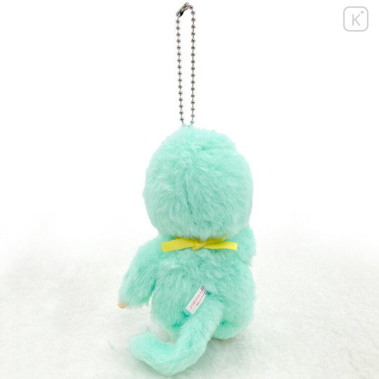 Japan Monchhichi Mascot Holder - Monchhichi-kun : Colors Mint Green - 2