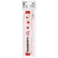 Japan Panchu Rabbit Chopsticks 18cm with Case - Gingham Pink Strawberry - 3