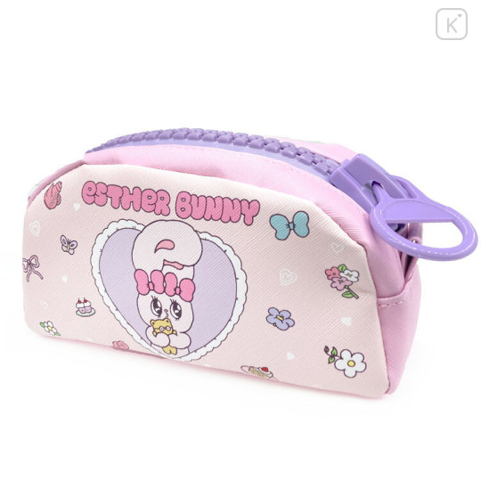 Japan Esther Bunny Pen Pouch Pencil Case - Friend Purple Pink - 2
