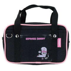 Japan Esther Bunny Pen Pouch Pencil Case - Bag Style Black