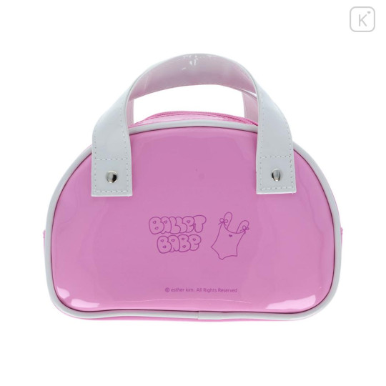 Japan Esther Bunny Pen Pouch Pencil Case - Boston Bag Style Pink - 2