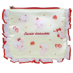 Japan Sanrio Mini Pouch & Tissue Case - Sweet Cakes Collection Frill