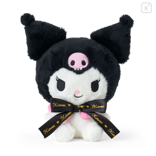 Japan Sanrio Original Plush Toy - Kuromi : Character Grand Prix 2nd Edition Logo Ribbon Character Award 2026 - 1