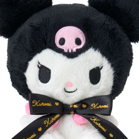 Japan Sanrio Original Plush Toy - Kuromi : Character Grand Prix 2nd Edition Logo Ribbon Character Award 2026 - 3