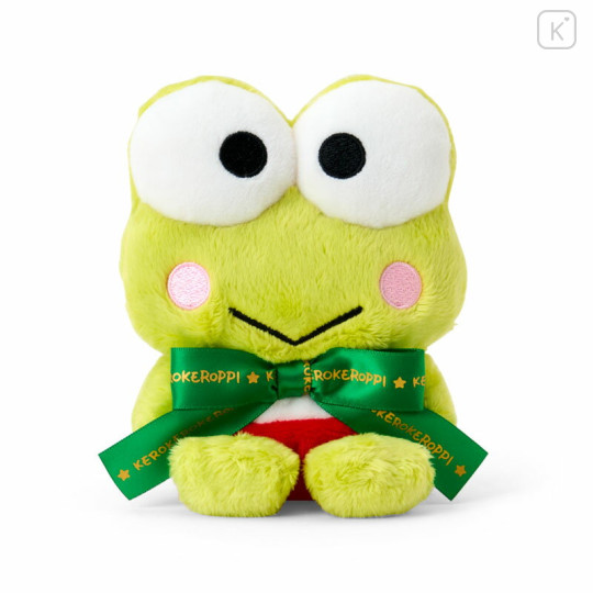 Japan Sanrio Original Plush Toy - Keroppi : Character Grand Prix 2nd Edition Logo Ribbon Character Award 2026 - 1
