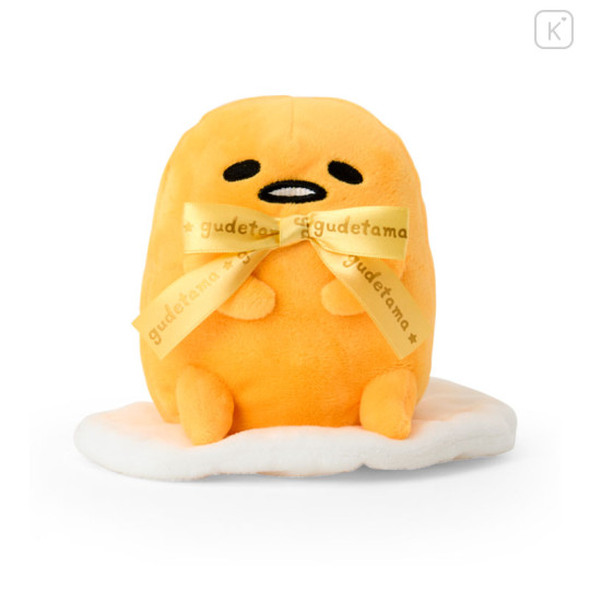 Japan Sanrio Original Plush Toy - Gudetama : Character Grand Prix 2nd Edition Logo Ribbon Character Award 2026 - 1