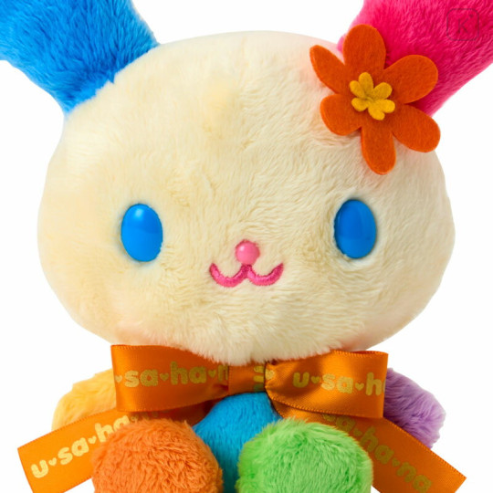 Japan Sanrio Original Plush Toy - Usahana : Character Grand Prix 2nd Edition Logo Ribbon Character Award 2026 - 3