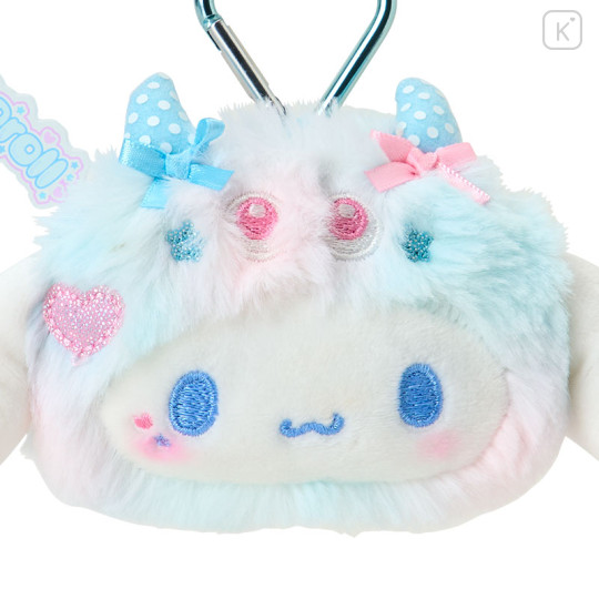 Japan Sanrio Original Face-shaped Pouch - Cinnamoroll : Colorful Pop Monster - 2