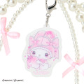 Japan Sanrio Acrylic Keychain Bag Charm - My Melody : Dolly Mix Petit Pearl Ribbon - 2