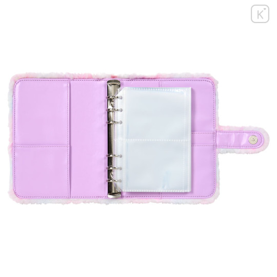 Japan Sanrio Original A6 6 Hole Binder - Colorful Pop Monster Fluffy - 3