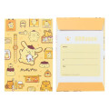 Japan Sanrio Letter Envelope Set - Pompompurin : 30th Anniversary Friends Yellow - 3