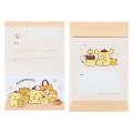 Japan Sanrio Letter Envelope Set - Pompompurin : 30th Anniversary Friends Yellow - 4