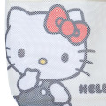 Japan Sanrio Original Extra Large Mesh Beach Tote Bag - Hello Kitty : Summer White - 5