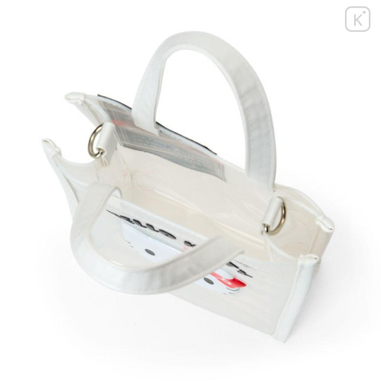 Japan Sanrio Original Small Handbag Clear Crossbody Bag - Hello Kitty - 5