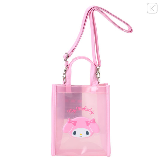 Japan Sanrio Original Small Handbag Clear Crossbody Bag - My Melody - 1