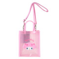 Japan Sanrio Original Small Handbag Clear Crossbody Bag - My Melody - 1