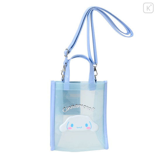 Japan Sanrio Original Small Handbag Clear Crossbody Bag - Cinnamoroll - 1