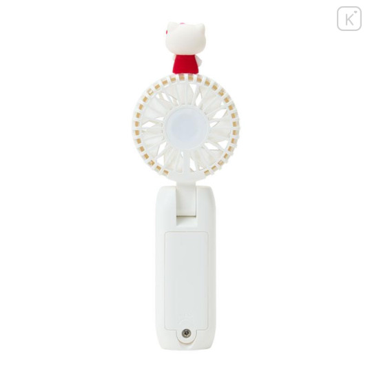 Japan Sanrio Original 2way Fan - Hello Kitty : Summer White Red Dress - 4