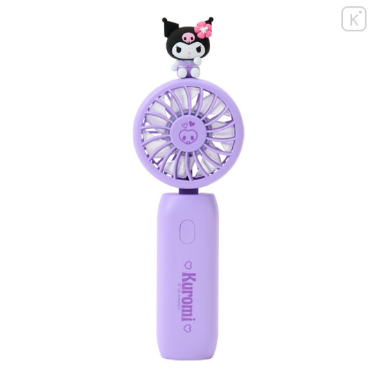 Japan Sanrio Original 2way Fan - Kuromi : Summer - 2
