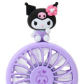Japan Sanrio Original 2way Fan - Kuromi : Summer - 6