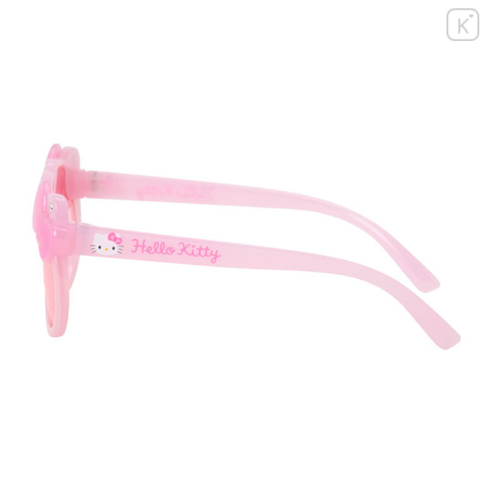 Japan Sanrio Original Kids Sunglasses - Hello Kitty : Pink Ribbon - 2