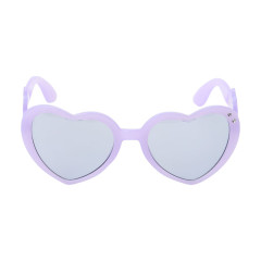 Japan Sanrio Original Kids Sunglasses - Kuromi : Heart Blue