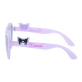 Japan Sanrio Original Kids Sunglasses - Kuromi : Heart Blue - 2