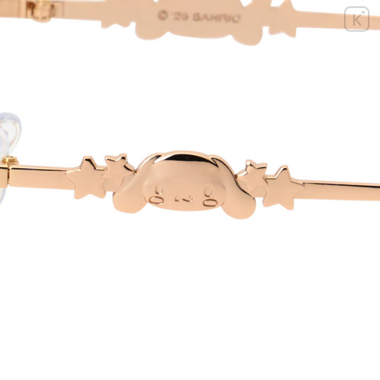 Japan Sanrio Original Sunglasses - Cinnamoroll : Rose Gold Star - 3