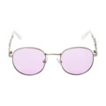 Japan Sanrio Original Sunglasses - Kuromi : Purple Sliver Ribbon - 1