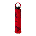 Japan Sanrio Original Folding Umbrella - Hello Kitty : Red Ribbon - 2