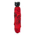 Japan Sanrio Original Folding Umbrella - Hello Kitty : Red Ribbon - 3