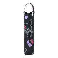 Japan Sanrio Original Folding Umbrella - Kuromi : Black Cherry - 2