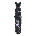 Japan Sanrio Original Folding Umbrella - Kuromi : Black Cherry - 3