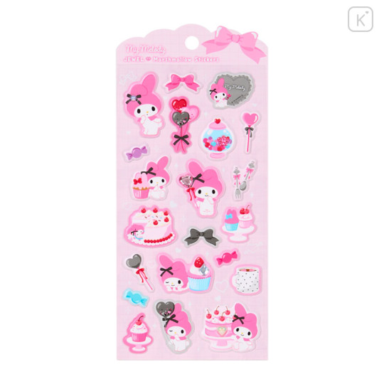 Japan Sanrio Marshmallow Sticker - My Melody : Jewel Dessert - 1