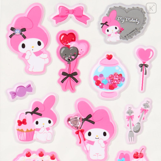 Japan Sanrio Marshmallow Sticker - My Melody : Jewel Dessert - 3