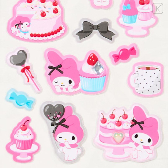 Japan Sanrio Marshmallow Sticker - My Melody : Jewel Dessert - 4