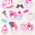 Japan Sanrio Marshmallow Sticker - My Melody : Jewel Dessert - 4