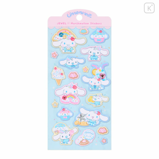 Japan Sanrio Marshmallow Sticker - Cinnamoroll : Jewel Dessert - 1