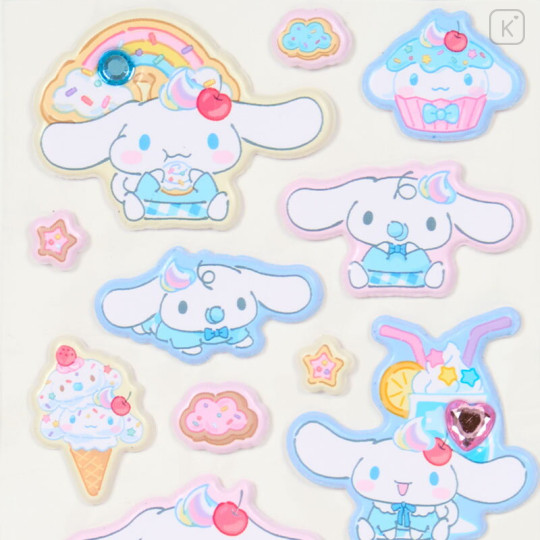 Japan Sanrio Marshmallow Sticker - Cinnamoroll : Jewel Dessert - 3