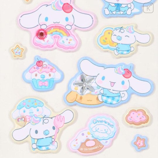 Japan Sanrio Marshmallow Sticker - Cinnamoroll : Jewel Dessert - 4