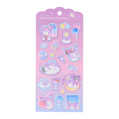 Japan Sanrio Marshmallow Sticker - Kuromi : Jewel Sweet Dream
