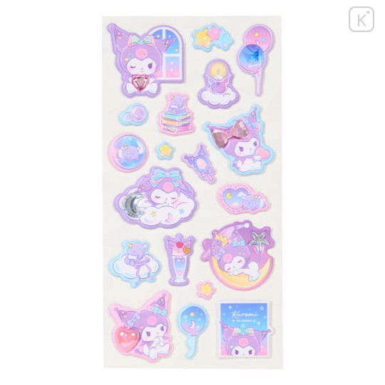 Japan Sanrio Marshmallow Sticker - Kuromi : Jewel Sweet Dream - 2