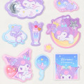 Japan Sanrio Marshmallow Sticker - Kuromi : Jewel Sweet Dream - 4