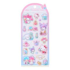 Japan Sanrio Marshmallow Sticker - Jewel Characters Beauty