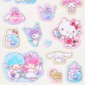 Japan Sanrio Marshmallow Sticker - Jewel Characters Beauty - 4